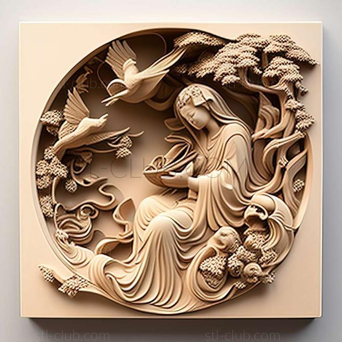 3D model japanese art (STL)